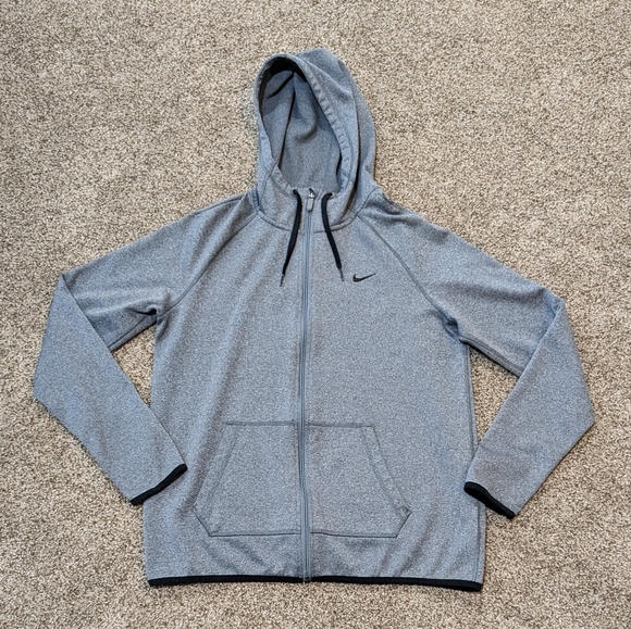 Nike Therma Essential Training Full Zip M Men's Hoodie Sweatshirt - Picture 1 of 3